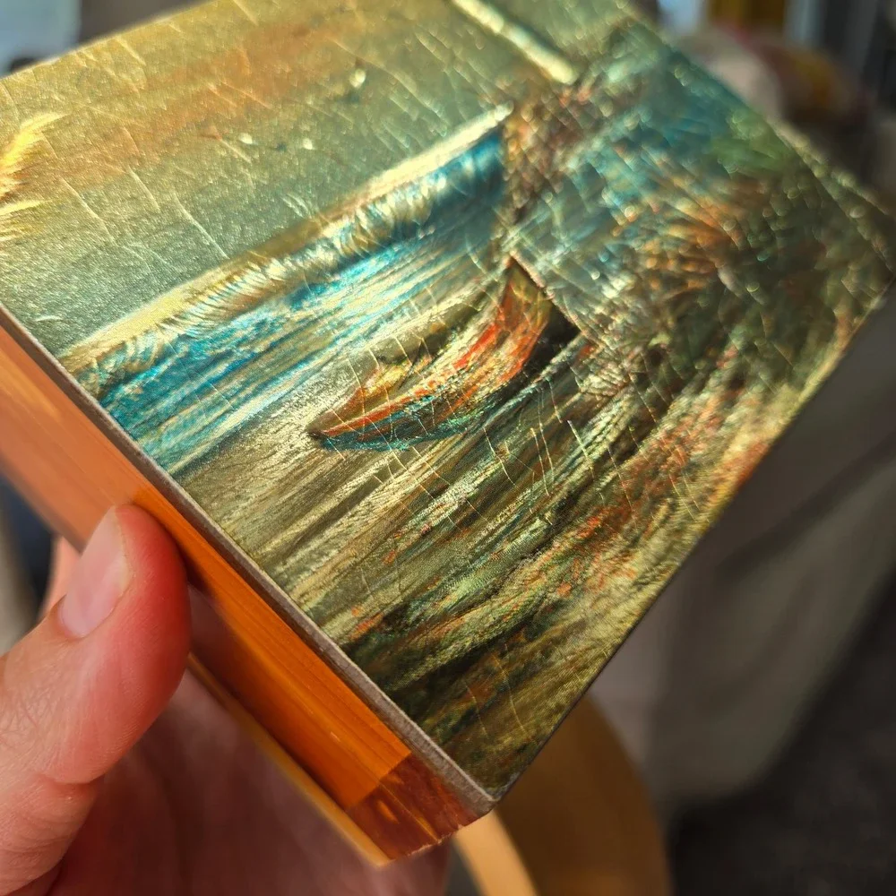 Tahquamenon Falls Michigan Souvenir trinket box jewelry box